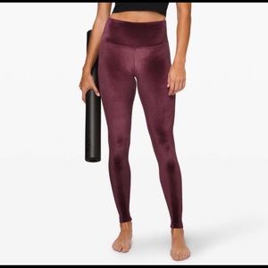 lululemon wunder lounge pant || high rise size 4